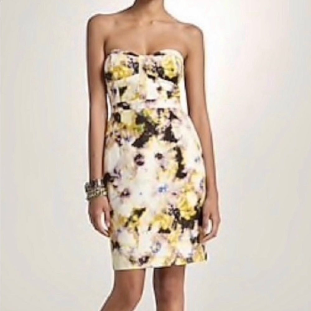 NEW Gorgeous J Crew strapless silk/linen dress! 🌷
